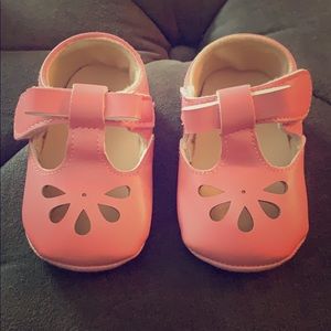 Pink vintage style prewalkers